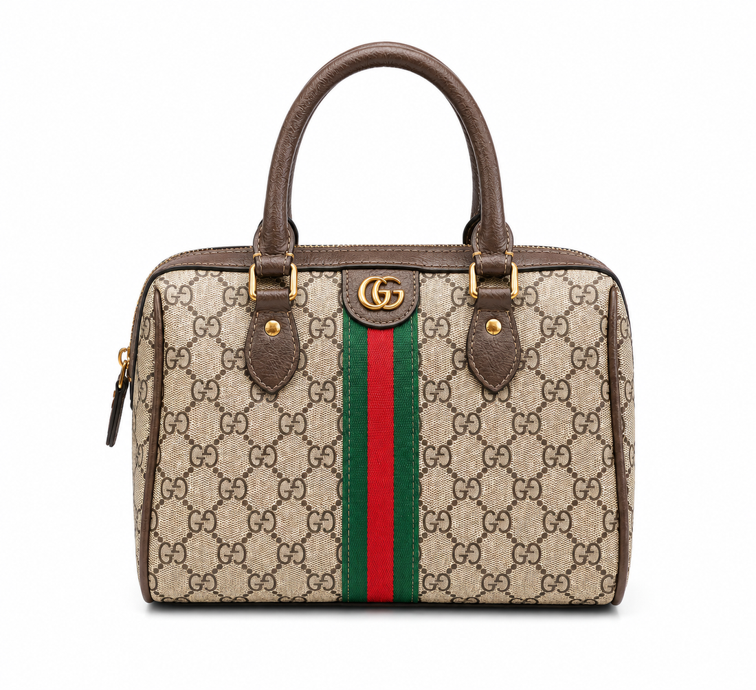 Gucci Ophidia GG Top Handle Boston Bag