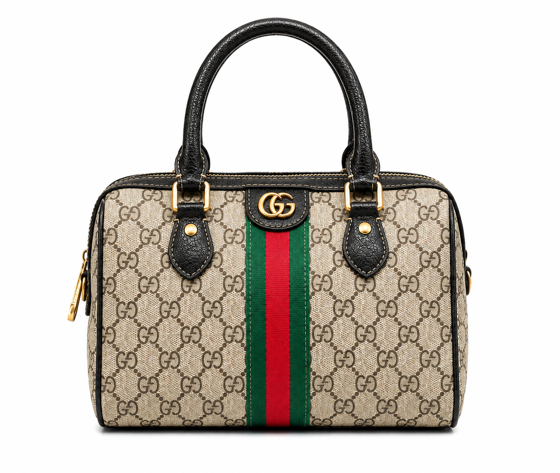 Gucci Ophidia GG Top Handle Boston Bag